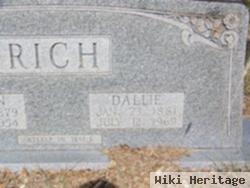 Dalhia Elender "dallie" Woods Rich