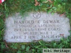 Harold E. Dewar