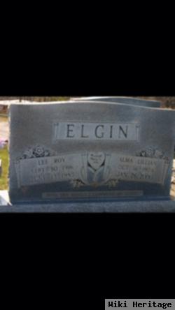 Alma Lillian Spencer Elgin