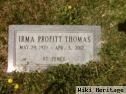 Irma Profitt Thomas