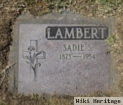 Sadie Lambert