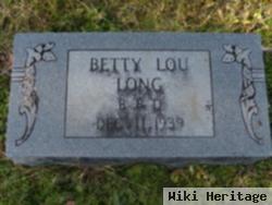 Betty Lou Long