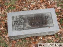 William D Garnes