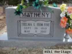 Thelma Louise Matheny Fine