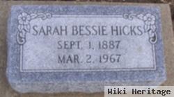 Sarah Bessie Thompson Hicks