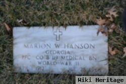 Marion Wilbur Hanson