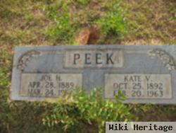 Virginia Katherine "kate" Thomas Peek