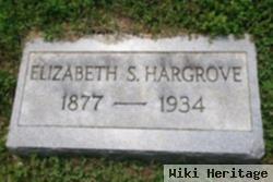 Elizabeth S Hargrove