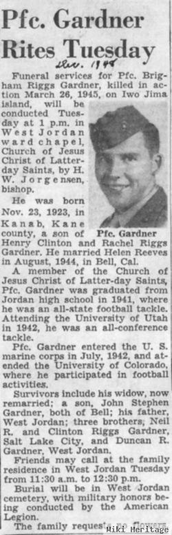 Brigham Riggs Gardner