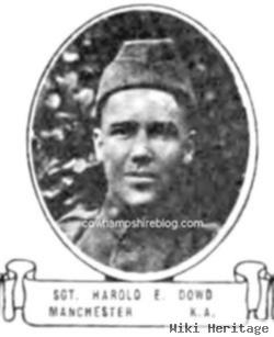 Sgt Harold Edward Dowd