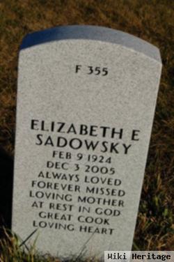 Elizabeth E Sadowsky