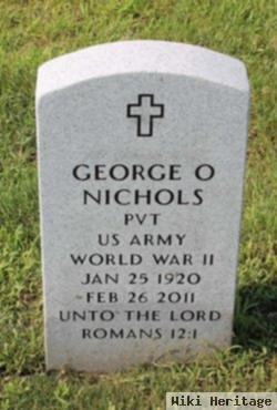 George O Nichols