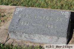 Earl I Peck, Sr