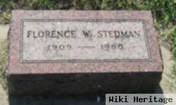 Florence W. Stedman