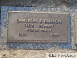 Cameron E Ellison