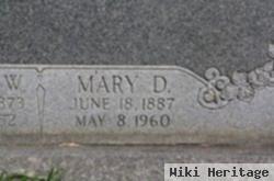 Mary D. Dickerson Connely