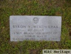 Byron Vendeman "bv" Weatherwax