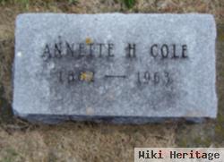 Annette Irene Hartman Cole