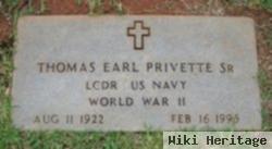 Thomas Earl Privette, Sr