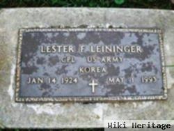 Lester F. "les" Leininger