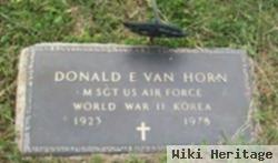 Donald E Van Horn