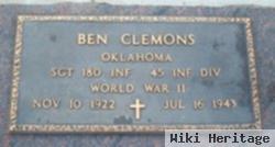 Sgt Ben Clemons