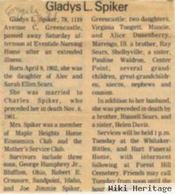 Gladys L. Sears Spiker