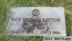 Roy Thomas Rector