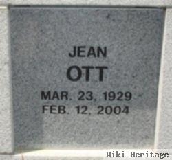 Jean A Thompson Ott