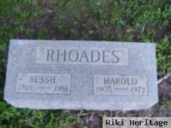 Harold C Rhoades