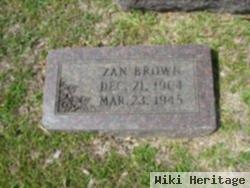 Zan Brown