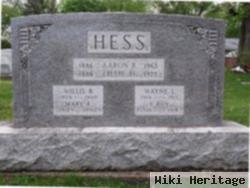 Willis B Hess