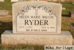 Helen Marie Wilcox Ryder