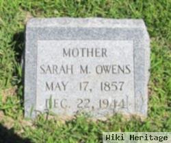 Sarah M. Branson Owens