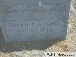 Sarah F. Adams