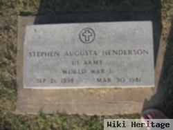 Stephen Augusta Henderson