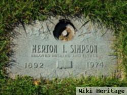 Merton Simpson