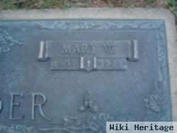 Mary W. Strader