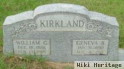 William G Kirkland