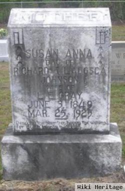 Susan Anna Johnson Gray