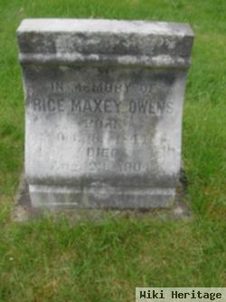 Rice Maxey Owens