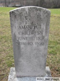 Amanda E. Childress