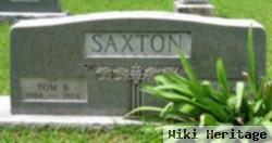 Thomas B. "tom" Saxton