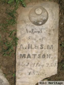 Infant Son Matson