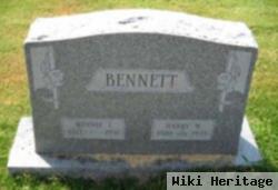 Harry W Bennett