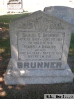 Isabella A. Knauss Brunner