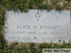 Alice E Hughes Knight