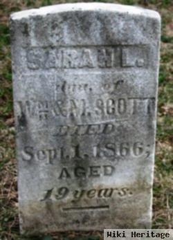 Sarah L Scott