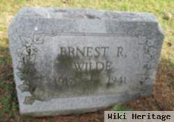 Ernest Robert Wilde, Jr