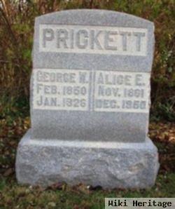 George W Prickett